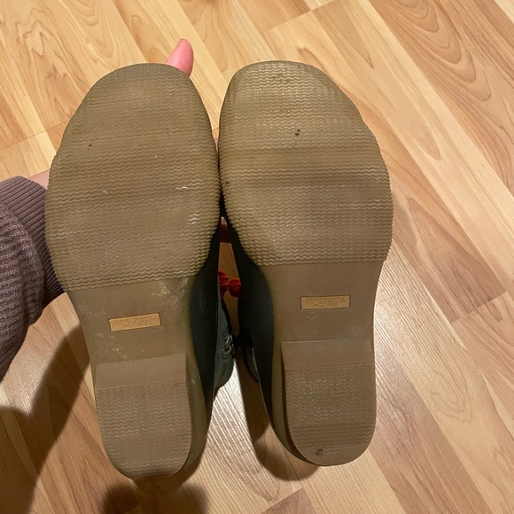 SPERRY Saltwater water proof rubber duck boot sz 7 - Picture 5 of 6